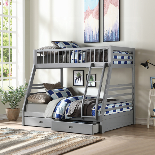 Jason Twin/Full Bunk Bed W/Storage