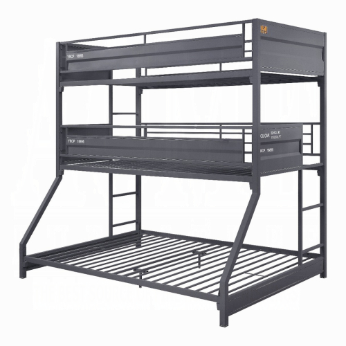 Cargo Twin/Twin/Full Bunk Bed