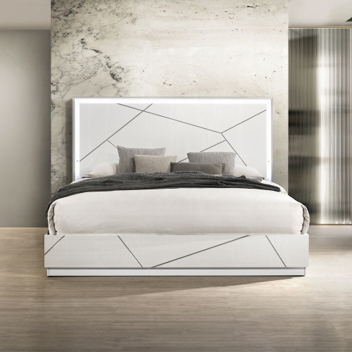 Esther Queen Bed w/LED