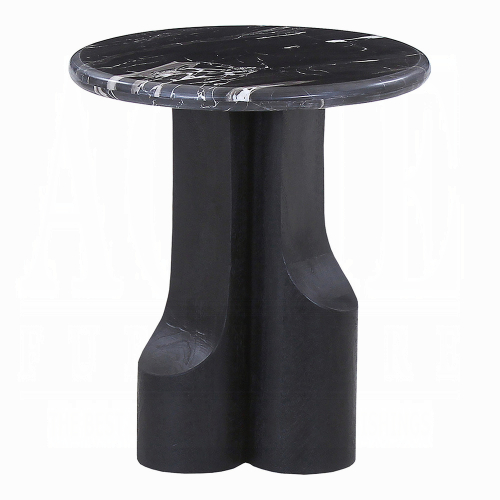 Kinton End Table w/Natural Marble Top