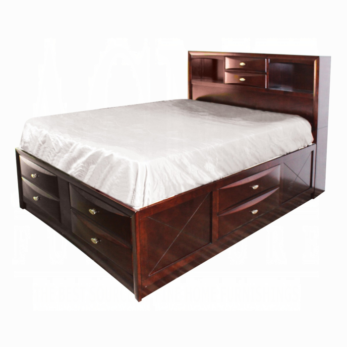Ireland EK Bed W/Storage