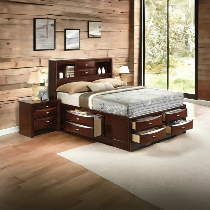 Ireland EK Bed W/Storage