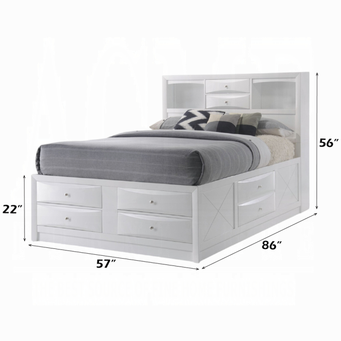 Ireland Full Bed W/Storage