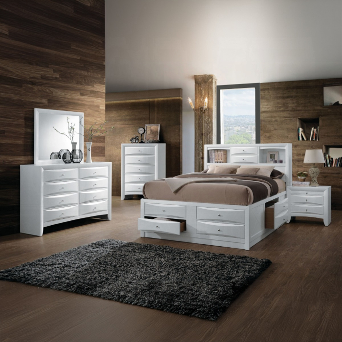 Ireland Full Bed W/Storage