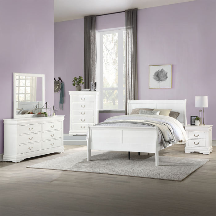 Louis Philippe Queen Bed