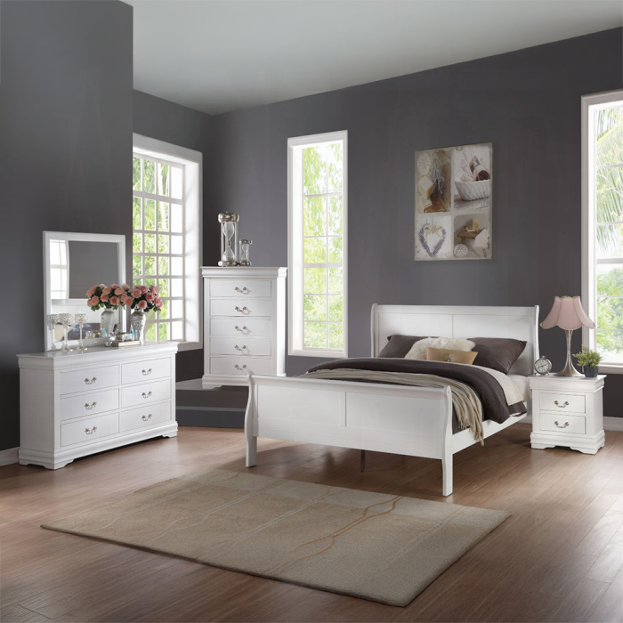 Louis Philippe Queen Bed