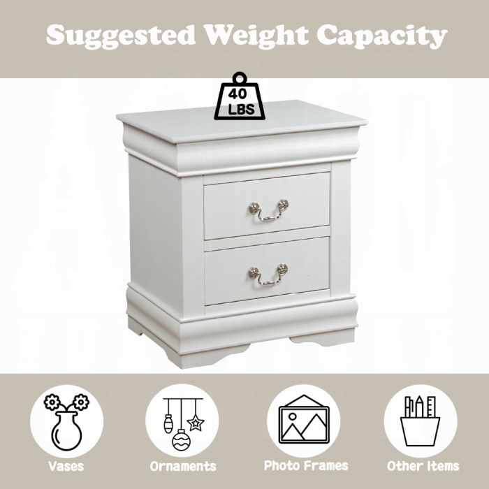 Louis Philippe Nightstand