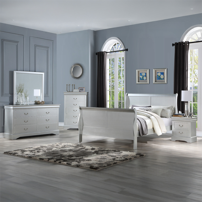 Louis Philippe III EK Bed