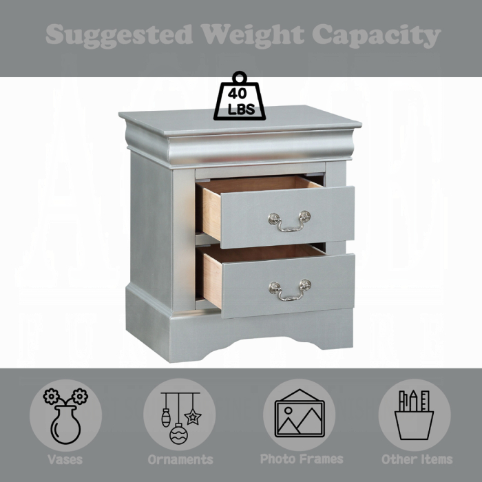 Louis Philippe Nightstand