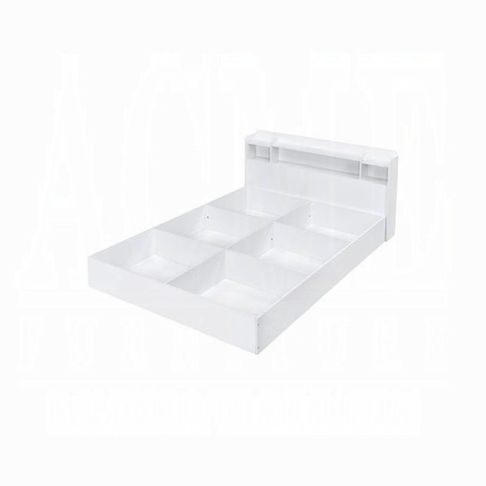 Perse Queen Bed W/Storage