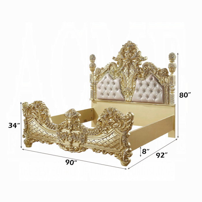 Cabriole EK Bed