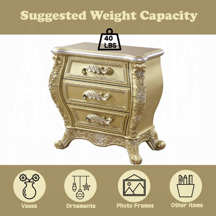 Cabriole Nightstand