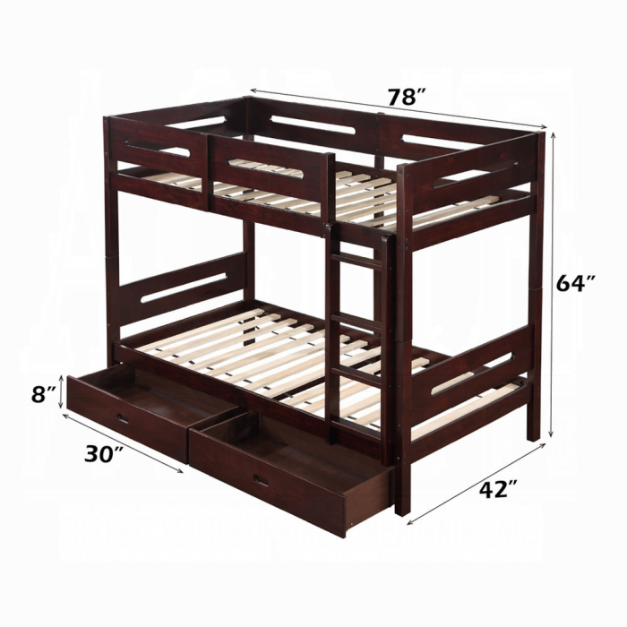 Nissa Twin/Twin Bunk Bed