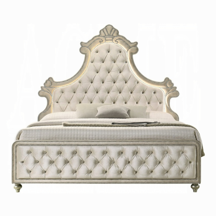 Lucienne Queen Bed W/LED