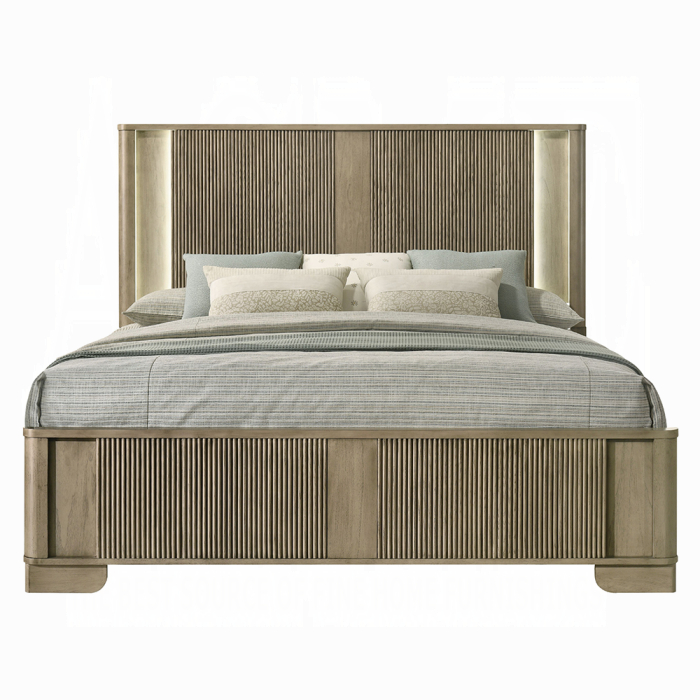 Lakkari Queen Bed w/LED