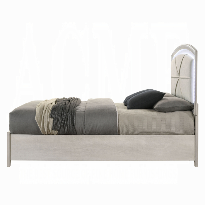 Ramondi Queen Bed w/Storage & LED