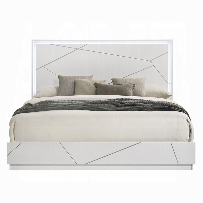 Esther Eastern King Bed w/LED