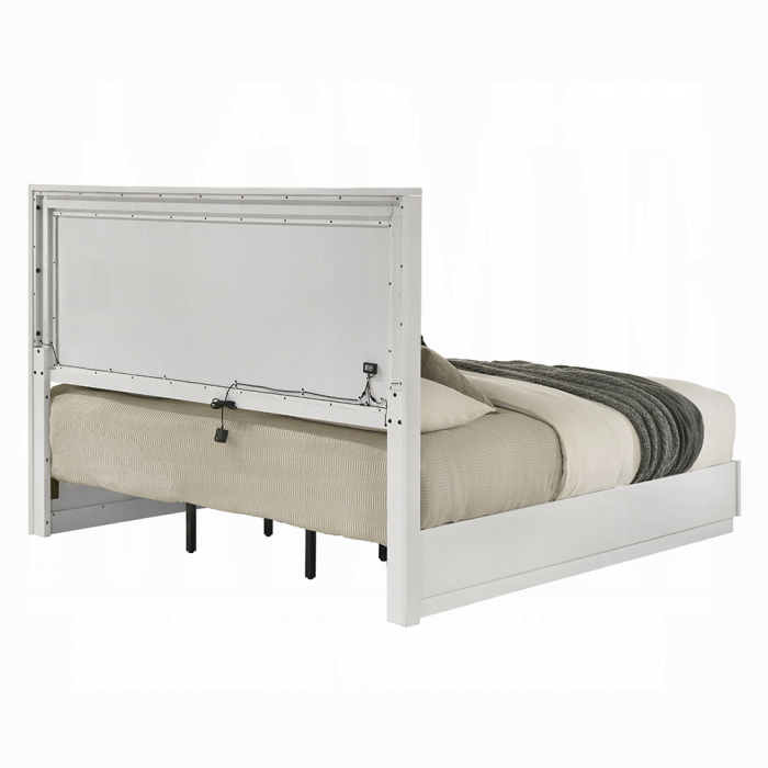 Esther Eastern King Bed w/LED