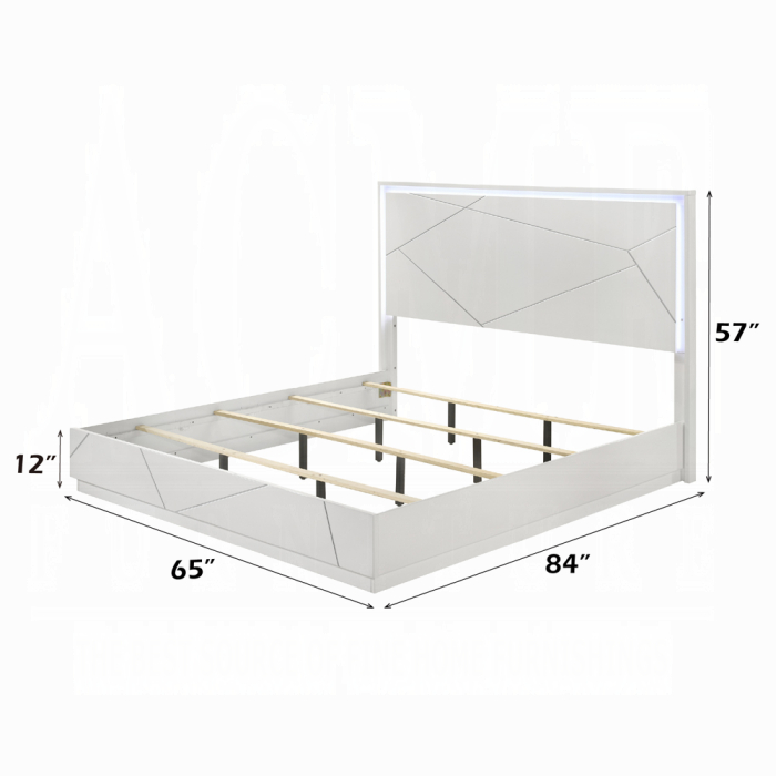 Esther Queen Bed w/LED