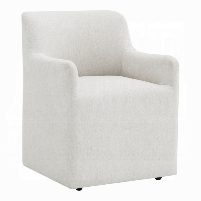 Cafell Arm Chair w/Swivel Casters