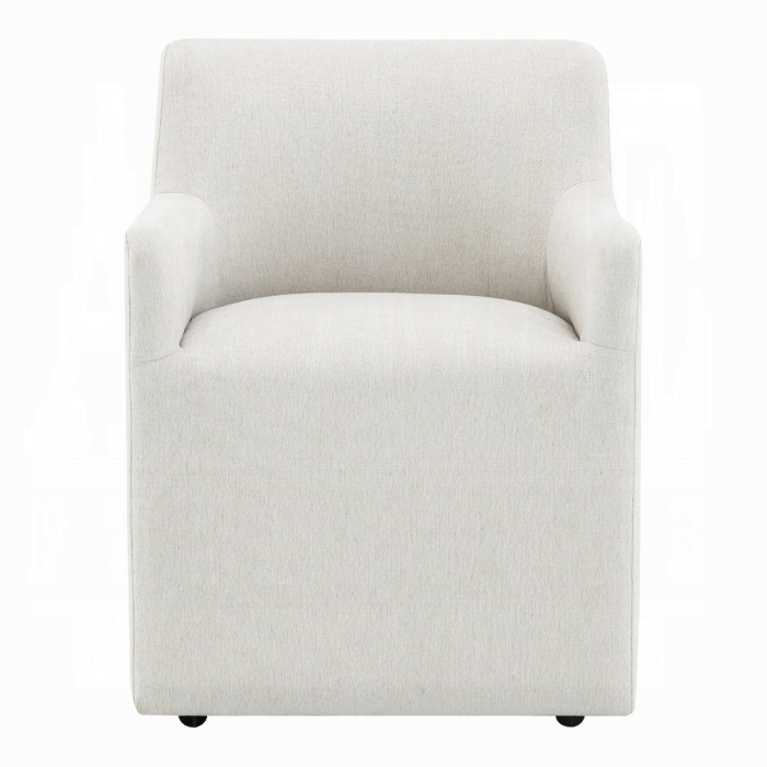 Cafell Arm Chair w/Swivel Casters