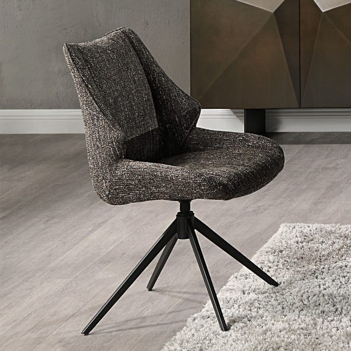 Malika Side Chair w/Swivel (Set-2)