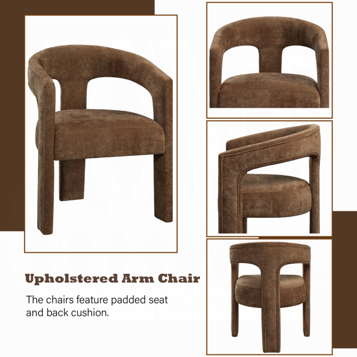 Leonardo Arm Chair (Set-2)
