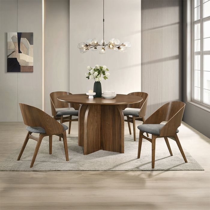 Delmon Round Dining Table 