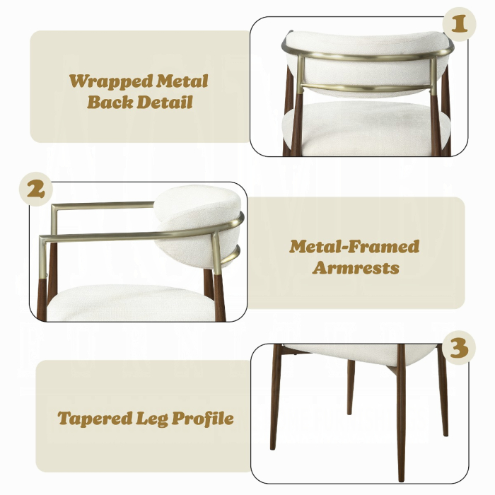 Clayten Arm Chair (Set-2)
