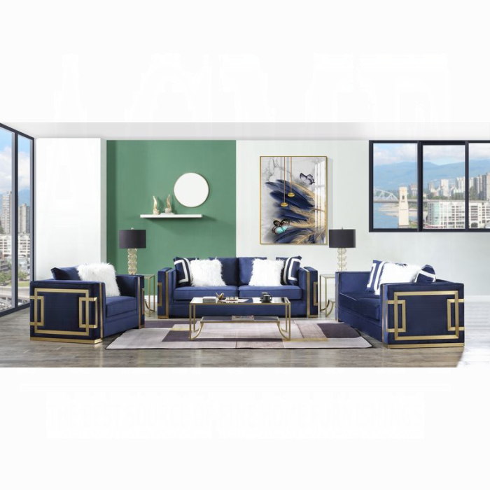 Virrux Sofa W/6 Pillows