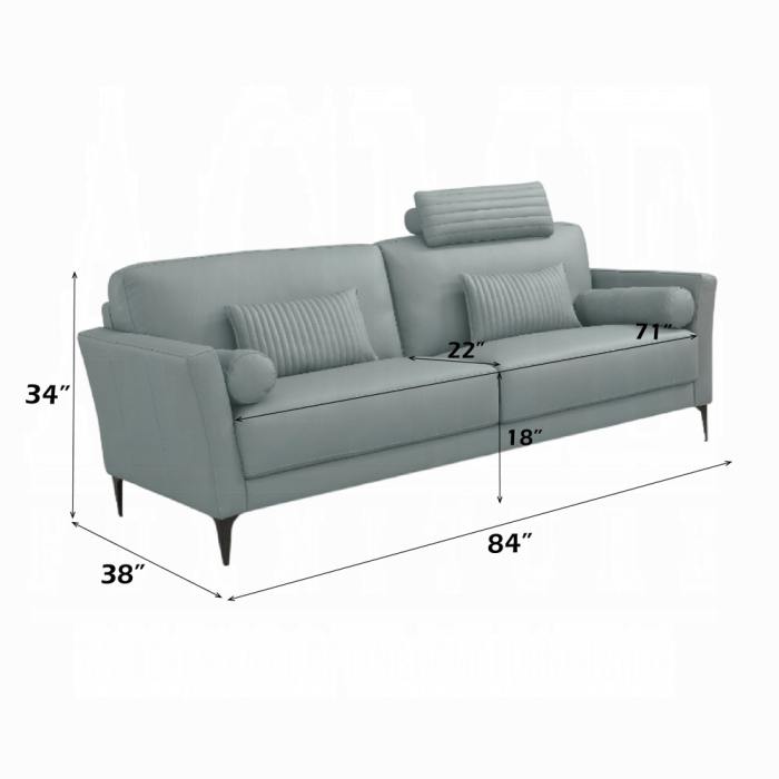 Tussio Sofa W/5 Pillows