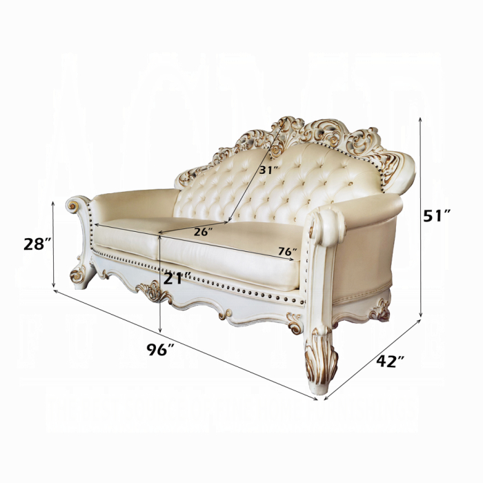 Vendome Sofa W/5 Pillows