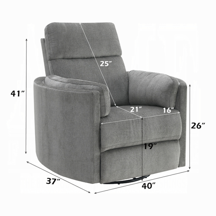 Sagen Recliner W/Swivel & Glider