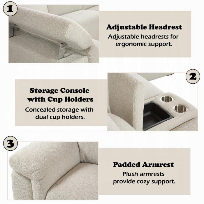Dayana POWER MOTION SECTIONAL SOFA