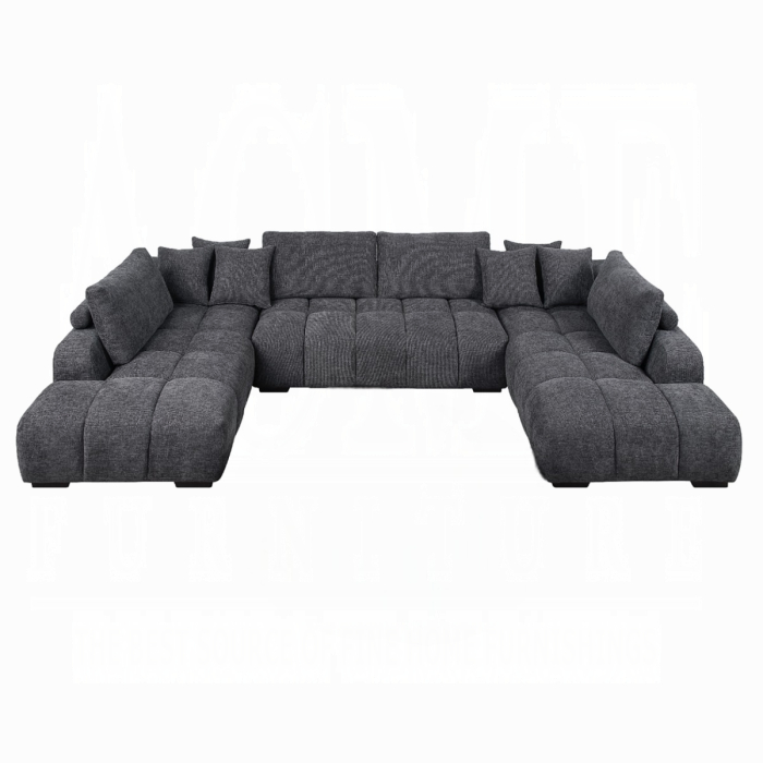 Chosen Sectional Sofa w/6 Pillows