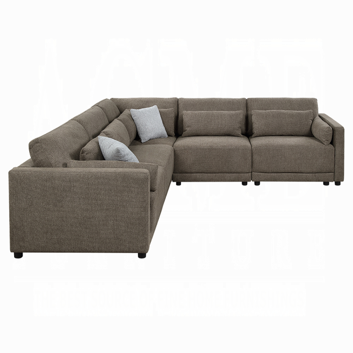 Rylie Modular - Left Facing Chair w/3 Pillows