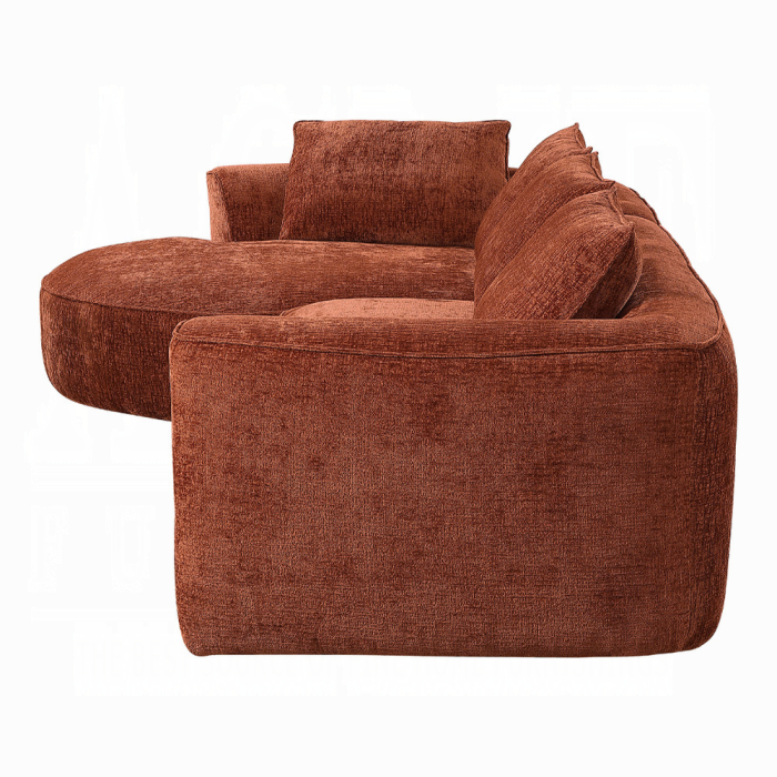 Aceso Sectional Sofa W/4 Pillows