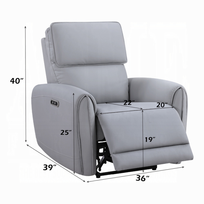 Jeromie Power Motion Recliner w/USB Port 