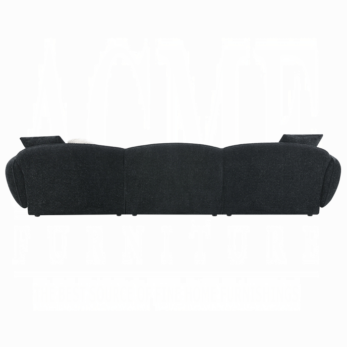 Lucifer Sectional Sofa w/3 Pillows