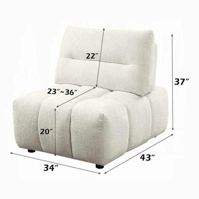 Loanna Modular - Armless Chair
