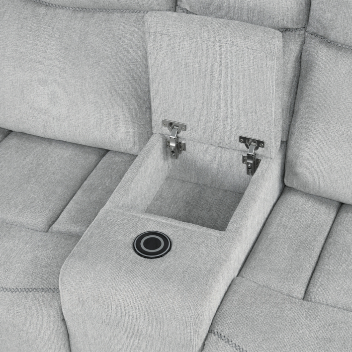 Galya Motion Loveseat w/Console