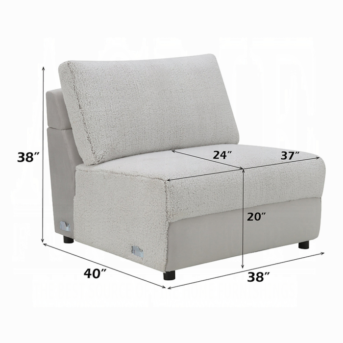 Tarrance Modular Armless Chair