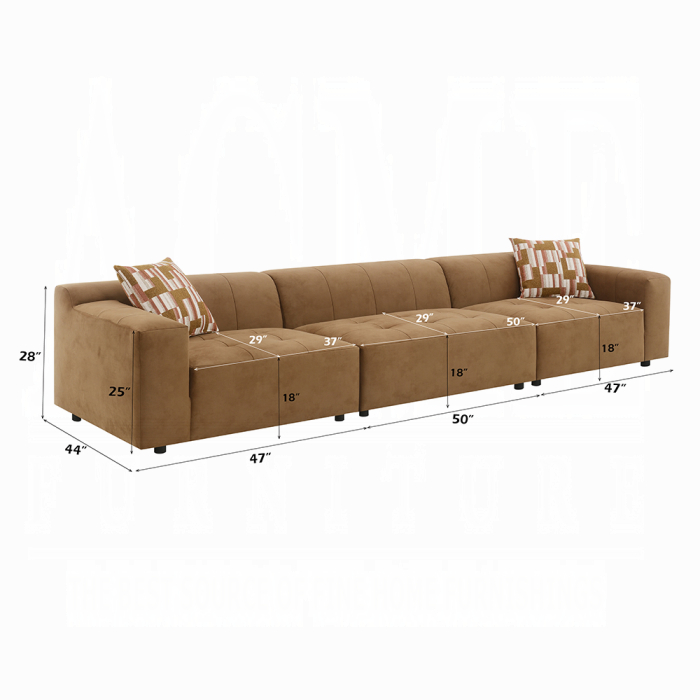 Zoey Modular - Armless Chair 