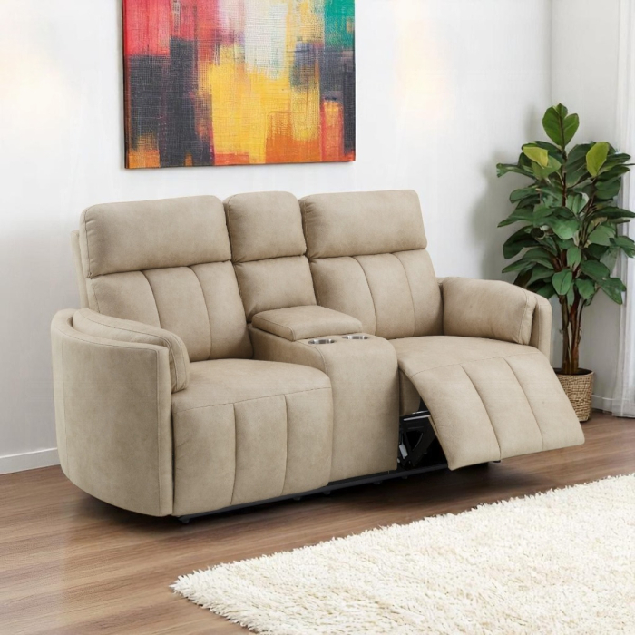 Elison Motion Loveseat w/Console