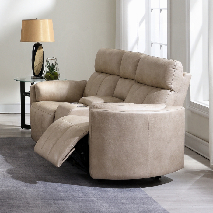 Elison Motion Loveseat w/Console