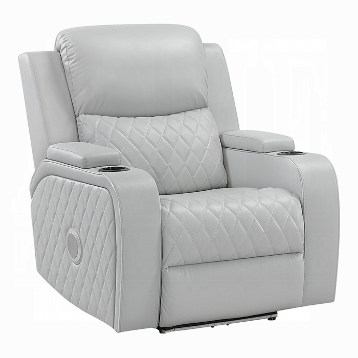 Elonzo Power Motion Recliner w w/LED, Power Headrest & Speaker