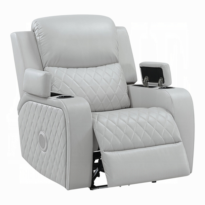 Elonzo Power Motion Recliner w w/LED, Power Headrest & Speaker