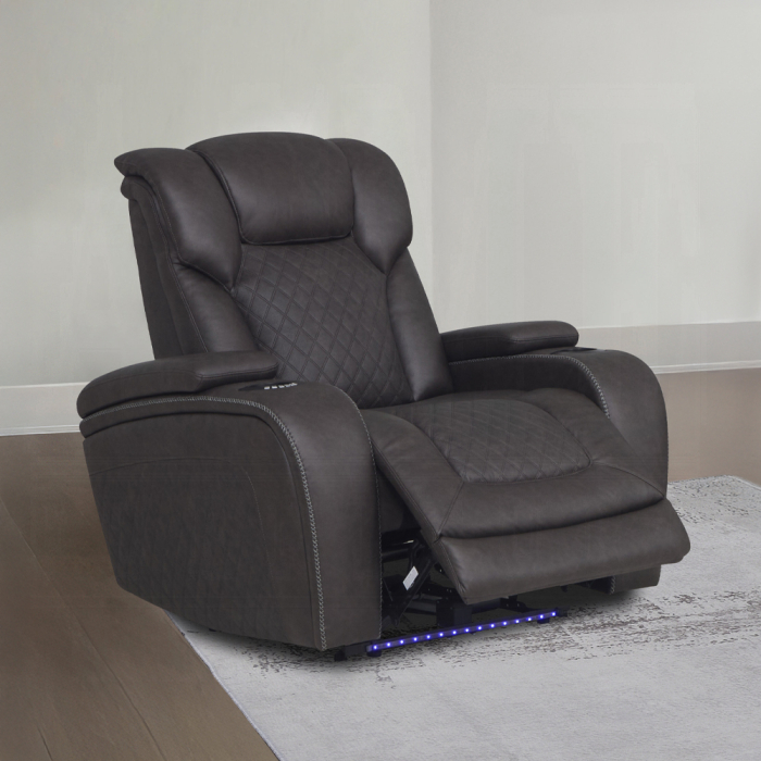 Wendell Power Motion Recliner w/Storage, USB & LED