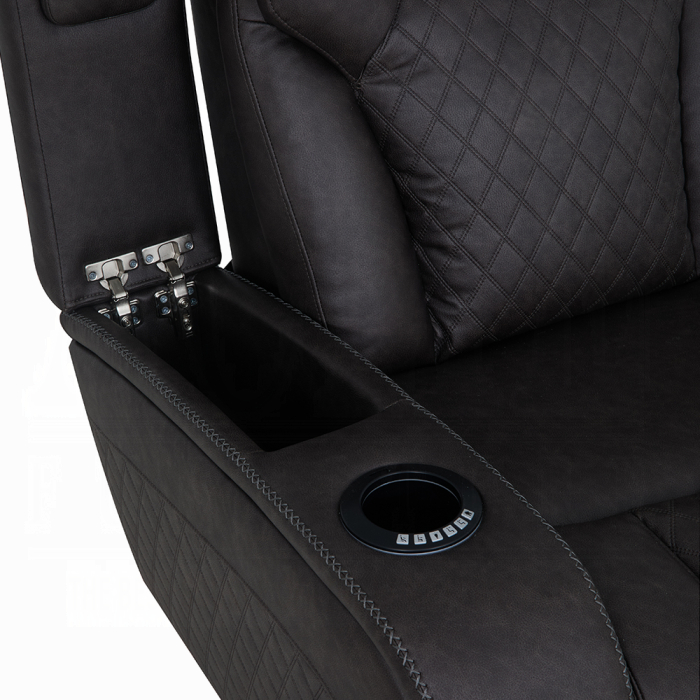 Wendell Power Motion Recliner w/Storage, USB & LED