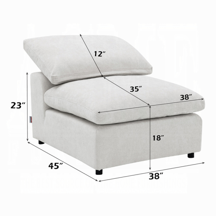 Naveen Modular - Armless Chair